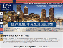 Tablet Screenshot of difpanalaw.com